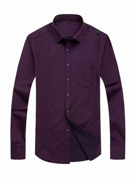 

men pocket patched striped shirt f8h7#, White;black