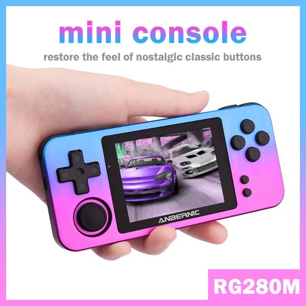 

retro mini game console 2.8 inch ips screen ps1 snes handheld portable players