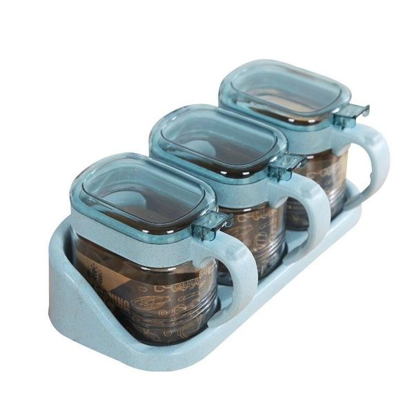 

storage bottles & jars kitchen supplies pepper spice shaker salt seasoning can cruet condiment bottle coffee sugar multifunctional too