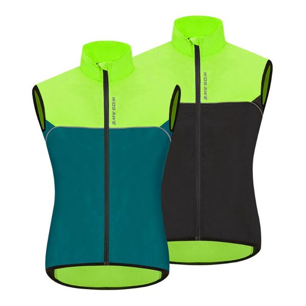 

men's sleeveless vest windbreaker windproof and waterproof lightweight breathable outdoor running riding vests, Black;white