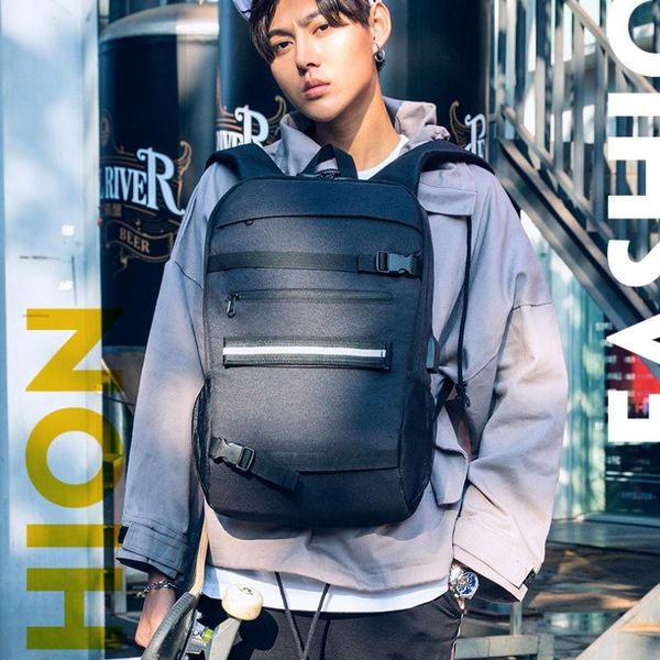 

outdoor bags usb charging for college school shoulder bag skateboard backpack business travel with port laptop