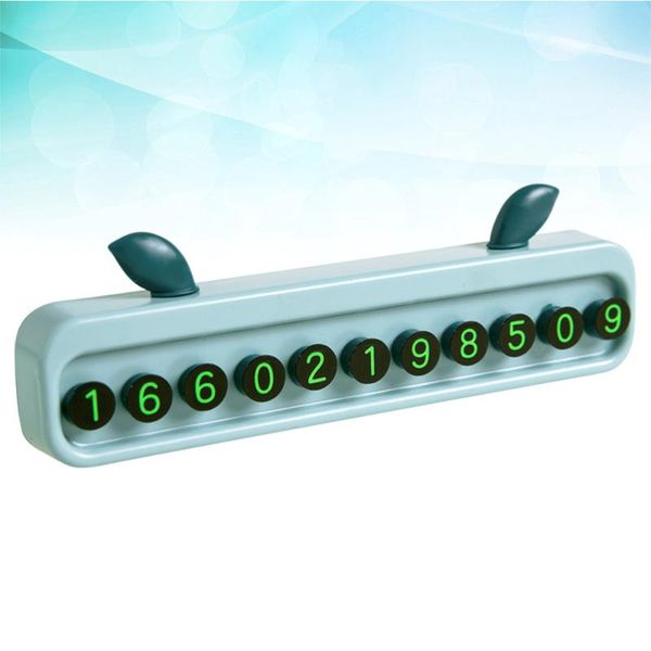

car air freshener 1 pc number card parking temporary for travel outdoor