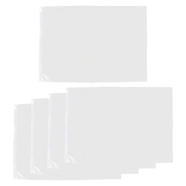 

shopping bags plastic travel zippered watertight storage case bag organizer 5pcs