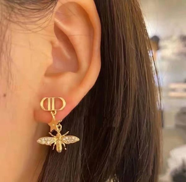 

fine jewelry online bright gold dark set zircon five pointed star personality junior high school fashion girl earrings 65% off store online, Golden;silver