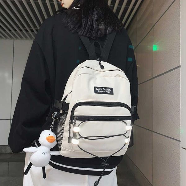 

backpack small reflexive multifunction leisure women's