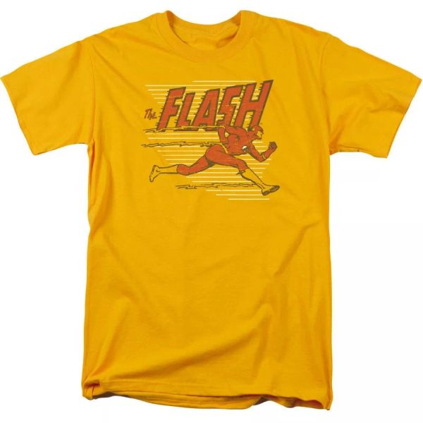 

the flash speed lines t-shirt dc comics sizes s-3x new, White;black