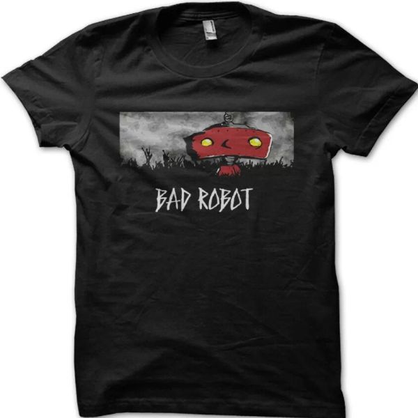 

bad robot movie production printed cotton t-shirt 0490, White;black