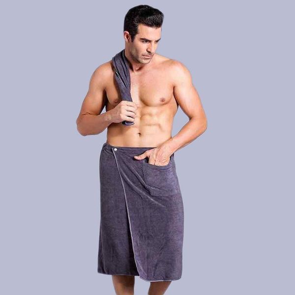 

towel soft man wearable bath with pocket mircofiber magic swimming beach blanket toalla de playa 70*140cm