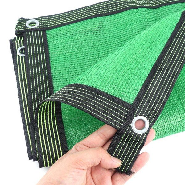 

shade 12pin 80% shading green anti-uv hdpe sun net garden courtyard sail greenhouse protection sunshade