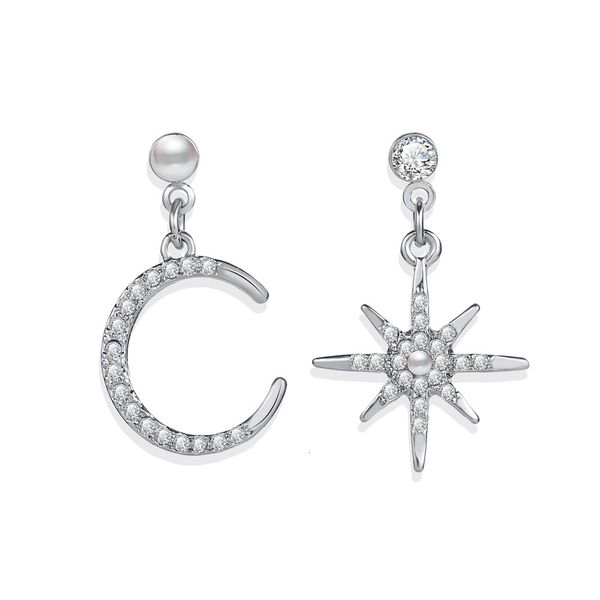 

charms earrings 51168 hanzhishang's eight star moon, Golden
