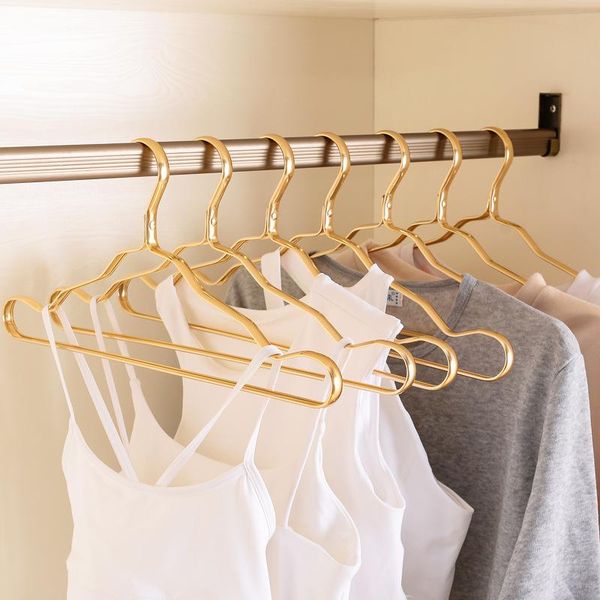 

kids clothes hangers aluminum alloy thicker drying rack anti-slip windproof anti-rust seamless hanger organization & racks