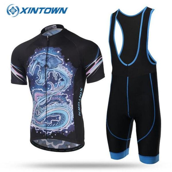 

racing sets sky blue 2021 pro team cycling jersey short sleeve men outdoor mtb bicycle clothes riding sportwear ropa ciclismo bike wear, Black;blue