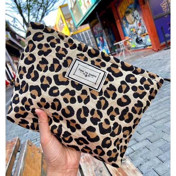 

storage bags women makeup pouch leopard bag travel cosmetic jewelry organizer zebra animal print pattern purse zipper wallet case