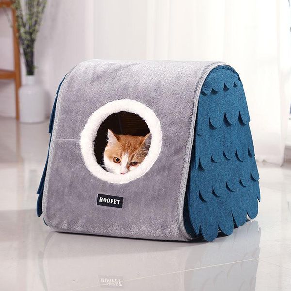 

cat beds & furniture cute pet nest four seasons universal bed warm and comfortable house deep sleep