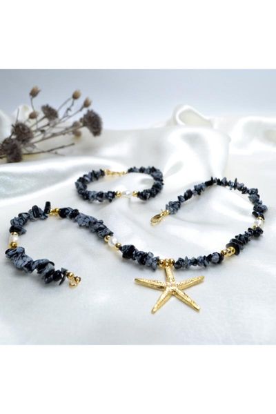 

earrings & necklace women's fashion jewelry star bracelet sets, Silver