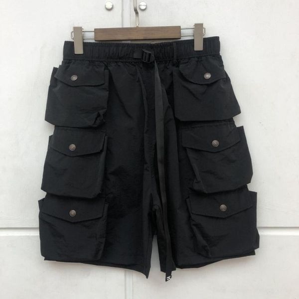 

men's shorts 2021ss multi-pocket men women quality tactical heavy fabric vintage classic breeches fashion, White;black