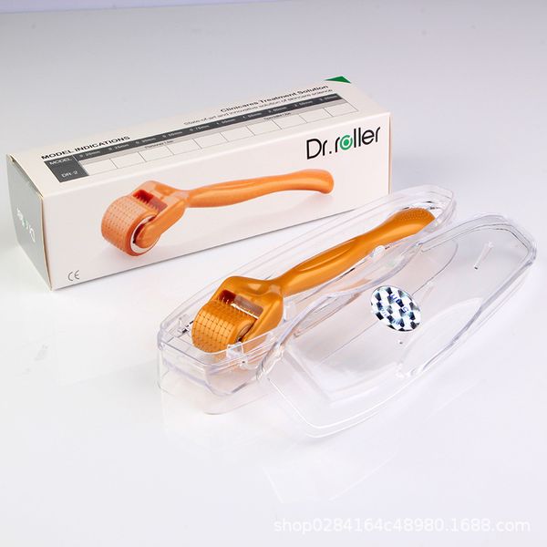 

titanium dr roller 192 needle home use dermaroller face roller skin care hair treatment new