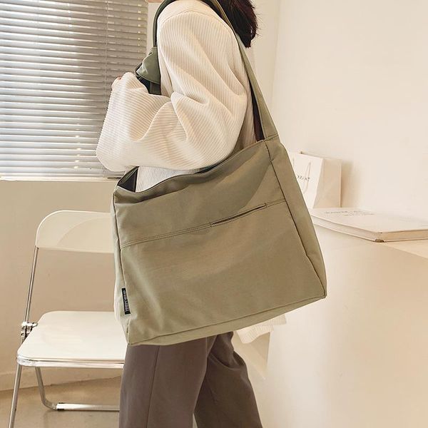 

nylon messenger bag 2021 women's trend one shoulder handbag ins canvas duffel bags
