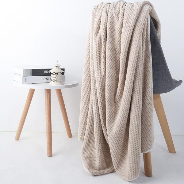 

towel grid microfiber bath geometric rectangle soft houshold bathing towels strong water absorption bathroom serviette de bain