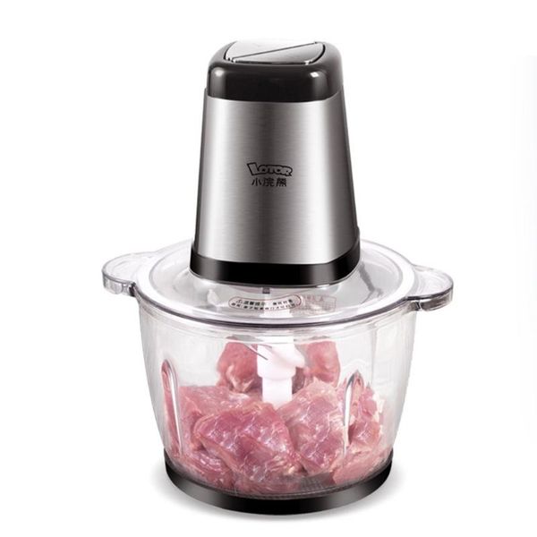 

meat grinders 2 speeds 200w stainless steel 1.2l capacity electric chopper grinder mincer processor slicer