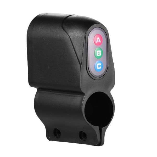 

bike locks mountain bicycle remote control anti-theft alarm kit lock with 9v battery(not inclulded)