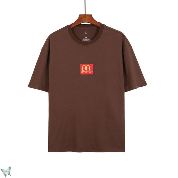 

oversize men's t-shirt classics coffee colour men women tees casual, White;black