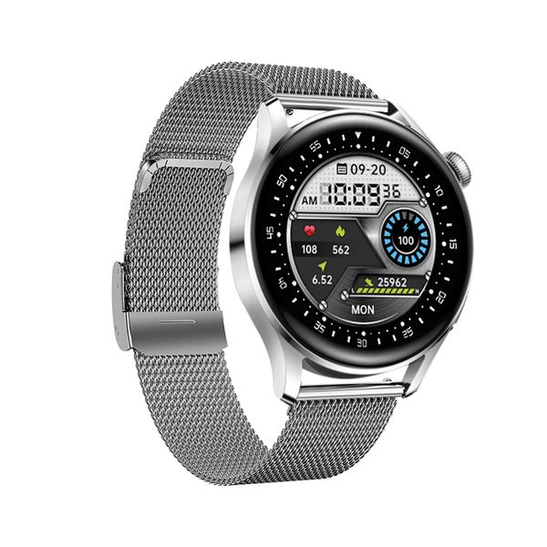 D3 Pro BT Anruf Smart Watch Runde Bildschirm Männer Frauen Smartwatch Fitness Sport Digitale Luxus Tragbare Geräte
