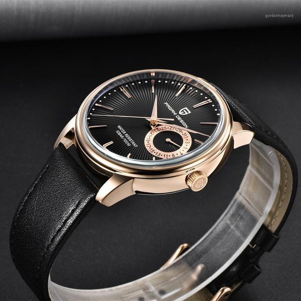 

wristwatches pagani design quartz watch waterproof sport chronograph casual men military relogio masculino, Slivery;brown