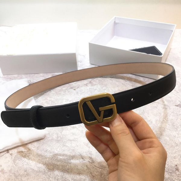 

fashion belt luxury premium leather black men and women with gold and silver buckle waist width 2.5cm + belt box, Black;brown