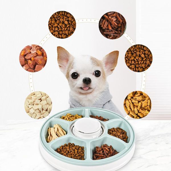 

dog bowls & feeders automatic pet feeder timing 6 meals electric dry dispenser supplies cat 24 hours timer timed auto
