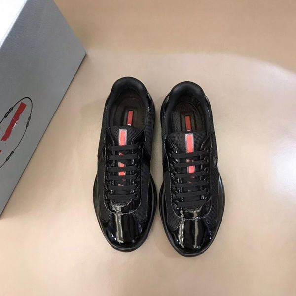 

2022 arrival men casual shoes designer men net cloth sneakers fashion luxuryss shoess sheepskin insole size38~46 track 1top, Black