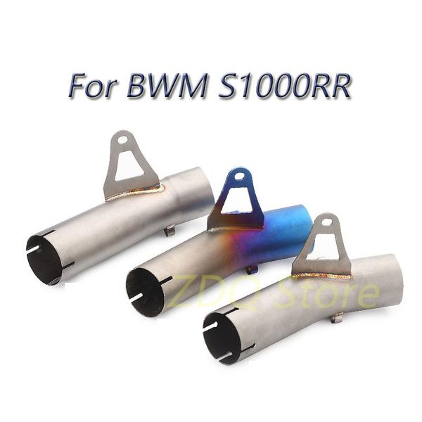 

motorcycle exhaust system for s1000rr s1000 rr 2010-2014 year pipe muffler stainless steel tube adapter connector accessories