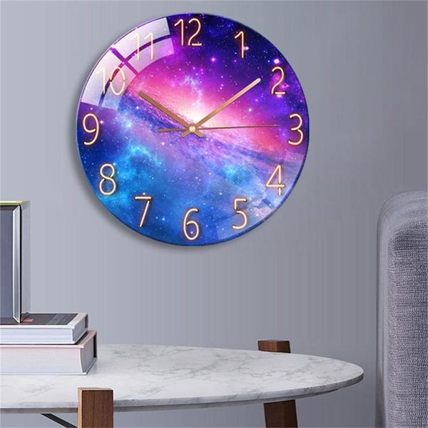 

european quartz clock creative living room bedroom wall watch silent radio modern design clocks