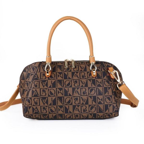 

evening bags women's multi-layers handbags quality leather shoulder for women luxury designer ladies large capacity bag