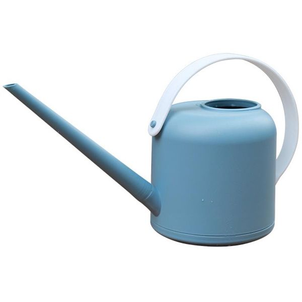 

watering equipments 1800ml practical long mouth water home plant pot bottle device meaty bonsai garden tool control output-blue
