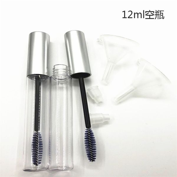 

factory petg bright tube silver air lash 12ml mascara eye liner glue lip gloss empty bottle