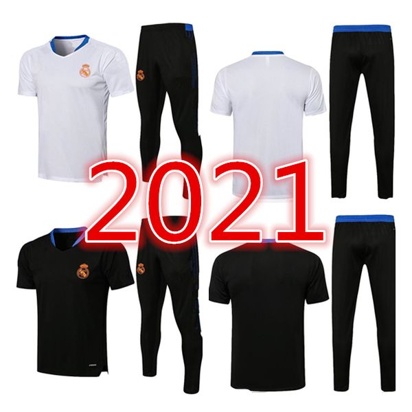 

2021 real madrid tracksuit training veste de football polo shirt futbol 20 22 hazard asensio isco survÃªtement track suit, Black