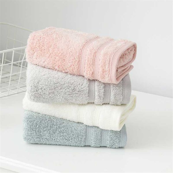 

towel pure color bamboo fiber towels for men and women hand bathroom