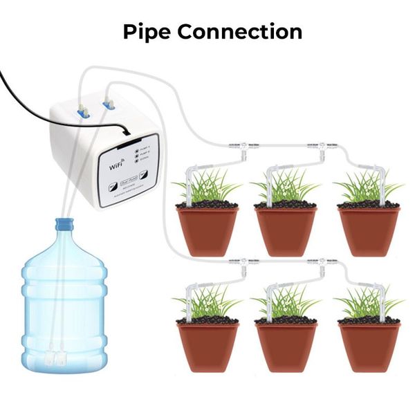 

smart watering timer garden irrigation controller water valve system wifi equipments