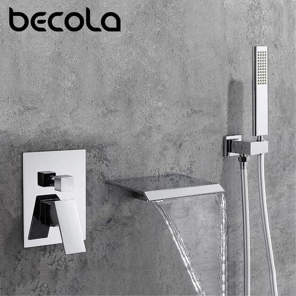 

brass black shower set bathroom faucet wall mounted rainfall head diverter mixer handheld spray sets
