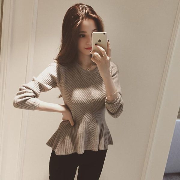

women's sweaters wholesale 2021 spring autumn winter fashion casual warm nice women sweater woman female ol pullover bat148, White;black