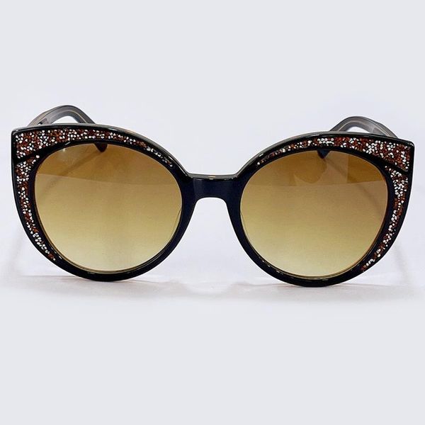 

sunglasses acetate frame women rhinestone cat eyes feminino, White;black