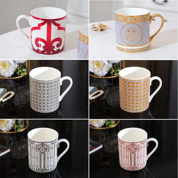 

mugs european selling mug water cup tea bone china household breakfast couple milk