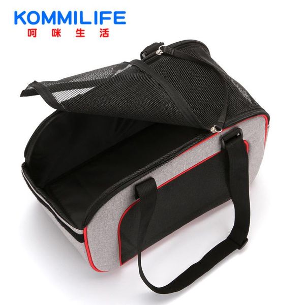 

cat carriers,crates & houses kommilife cloth dog carrier bag breathable big space pet shoulder for dogs cats teddy chihuahua travel pets han