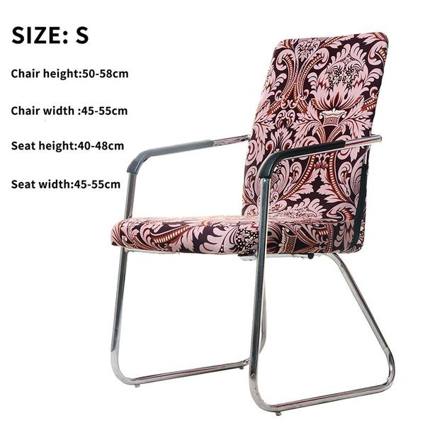 

chair covers 1pcs modern stretch spandex anti-dirty computer seat cover easy washable removeable for office chairs