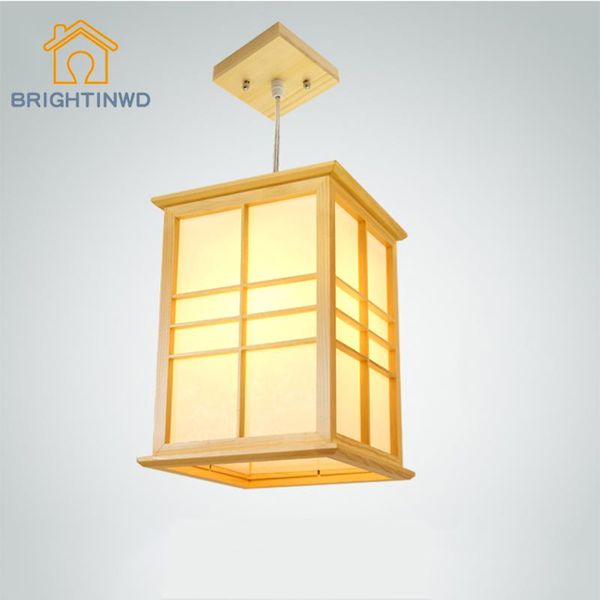 

pendant lamps led solid wood japanese style and tatami restaurant sheepskin korean simple log bedroom chandelier