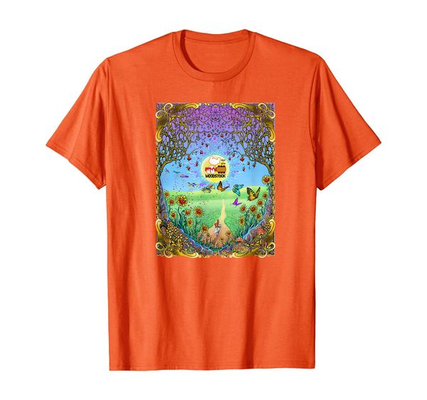 

Woodstock Butterfly Garden - Not Fade Away Woodstock T-Shirt, Mainly pictures