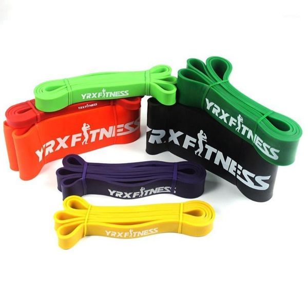 Bandas de resistência Yoga Fitness Rubber Band Unissex 208cm Expander elástico em loop para exercícios Equipamento de treinamento esportivo