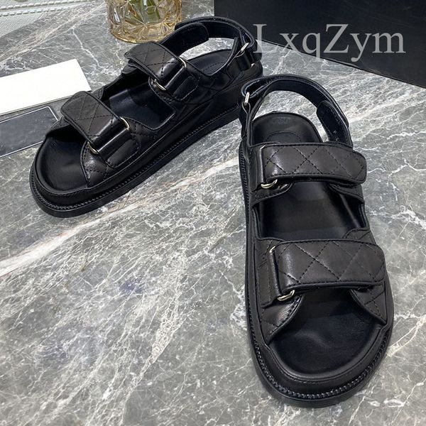 

70% off wholesale flip-flops fashion summer designer women shoes woman flat gladiator sandals beach real leather bwiy, Black