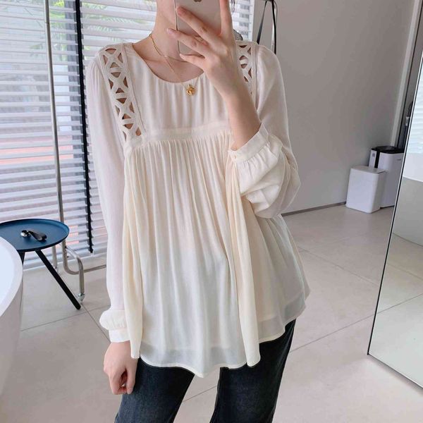 

women's blouses & shirts 100% rayon white shirt, romantic hand embroidered black